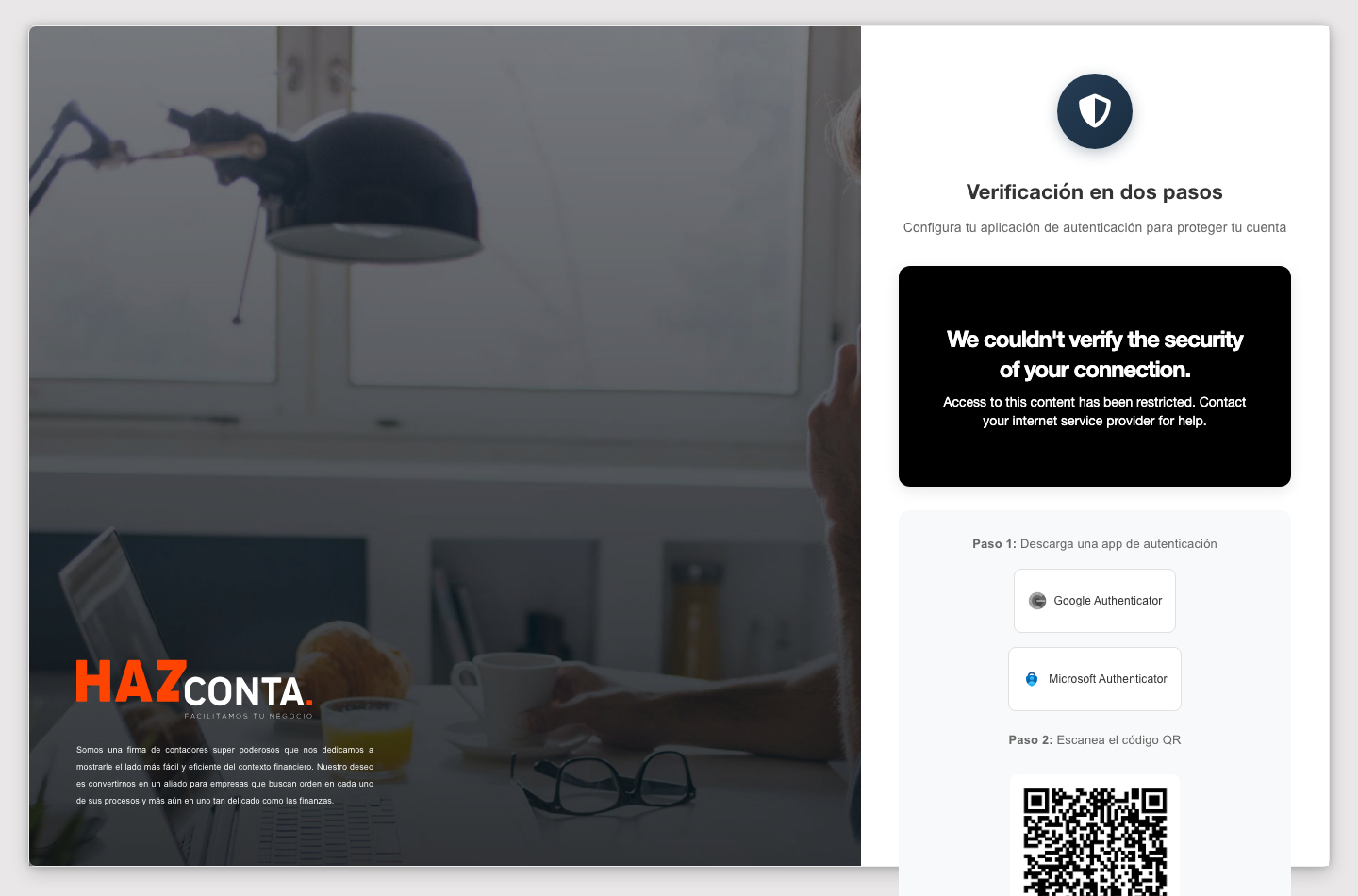 Configuracion 2FA